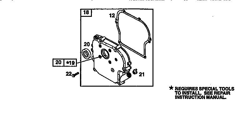 Crankshaft 2 Diagram and Parts List for 135200-135299 0679 Briggs and Stratton Engine